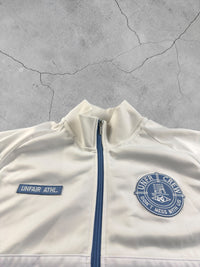 Unfair Athletics Sportjacke | Weiß / Blau | Gr. M
