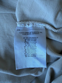 Just Casual Lonsdale London T-Shirt Pflegeetikett aus 100 Prozent Baumwolle mit Herstellerinformationen