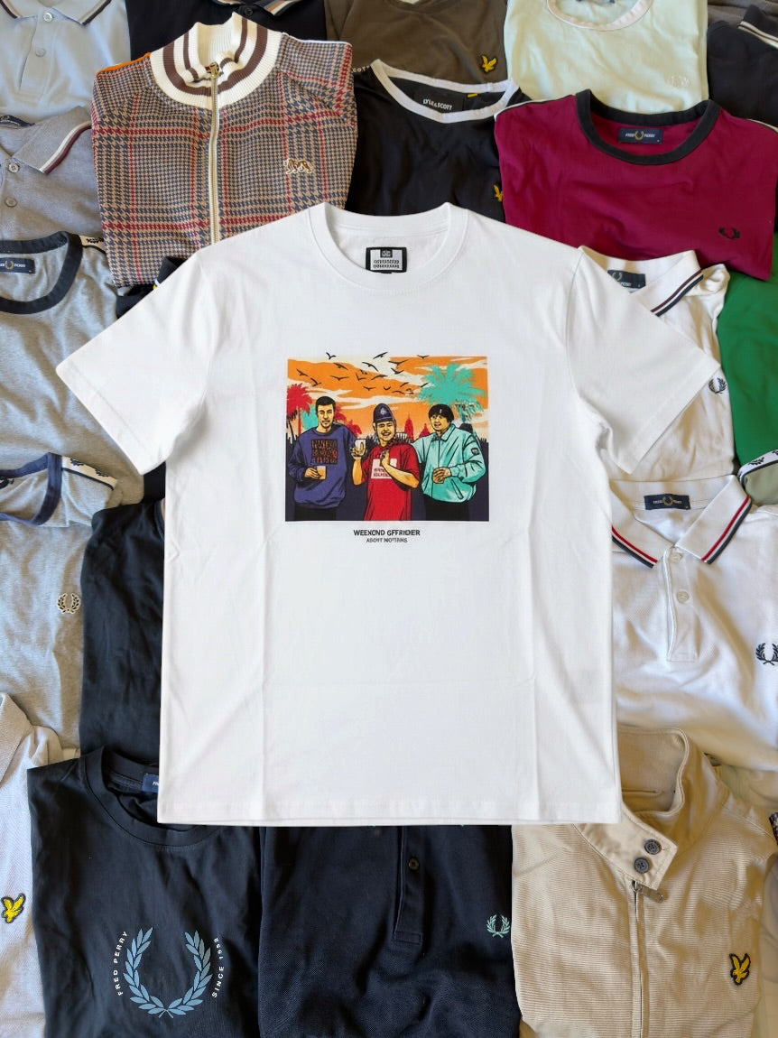 Weekend Offender T-shirt | Weiß | Gr. M