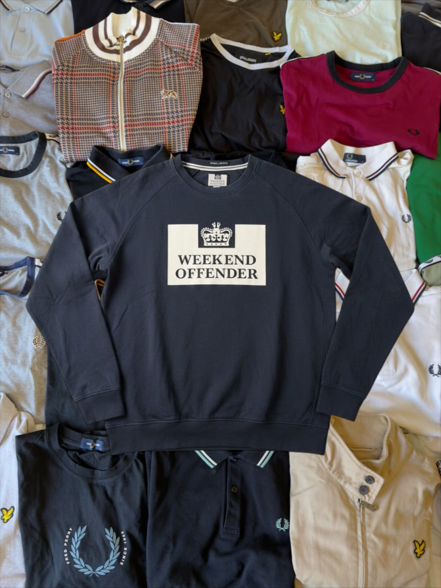 Weekend Offender Sweater | Marineblau | Gr. M