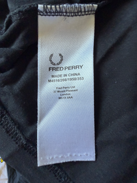 Fred Perry T-shirt | Schwarz | Gr. S