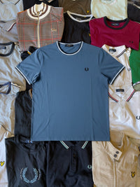 Fred Perry T-shirt | Blau | Gr. L