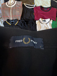 Fred Perry Polo | Schwarz | Gr. L