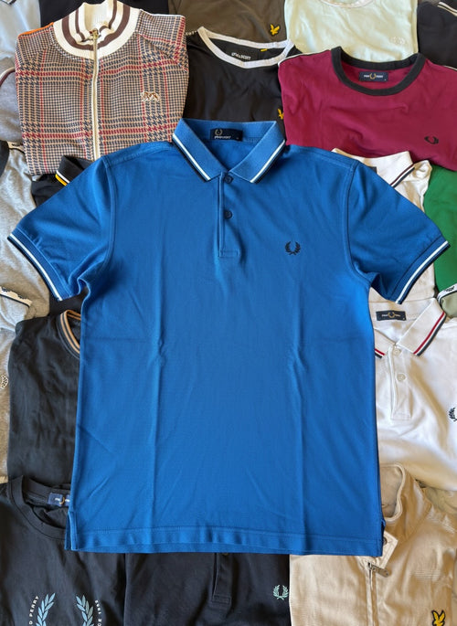Fred Perry Polo | Blau | Gr. S