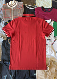 Fred Perry Polo | Rot | Gr. S