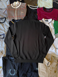 Lonsdale Strickjacke | Schwarz | Gr. S