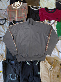 Fred Perry Sportjacke | Grau | Gr. L