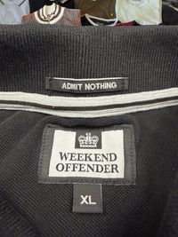 Weekend Offender Polo | Schwarz | Gr. XL