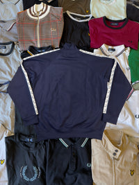 Fred Perry Sportjacke | Marineblau | Gr. L