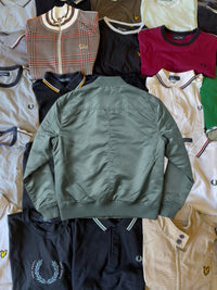 Lonsdale Bomberjacke | Olivgrün | Gr. M
