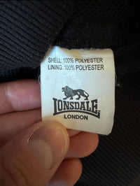 Lonsdale Windbreaker | Schwarz | Gr. XS