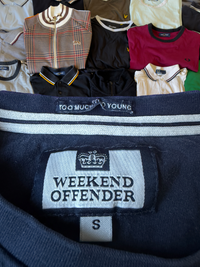 Weekend Offender T-shirt | Marineblau | Gr. S