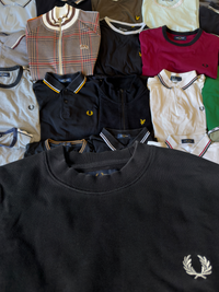 Fred Perry Sweater | Schwarz | Gr. S