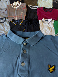 Lyle & Scott Polo | Blau | Gr. S
