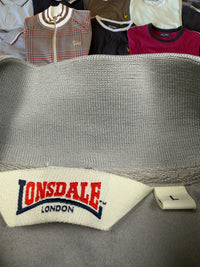 Lonsdale Sportjacke | Grau | Gr. L