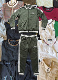Lonsdale Tracksuit | Dunkelgrün | Gr. L ( Slim Fit )
