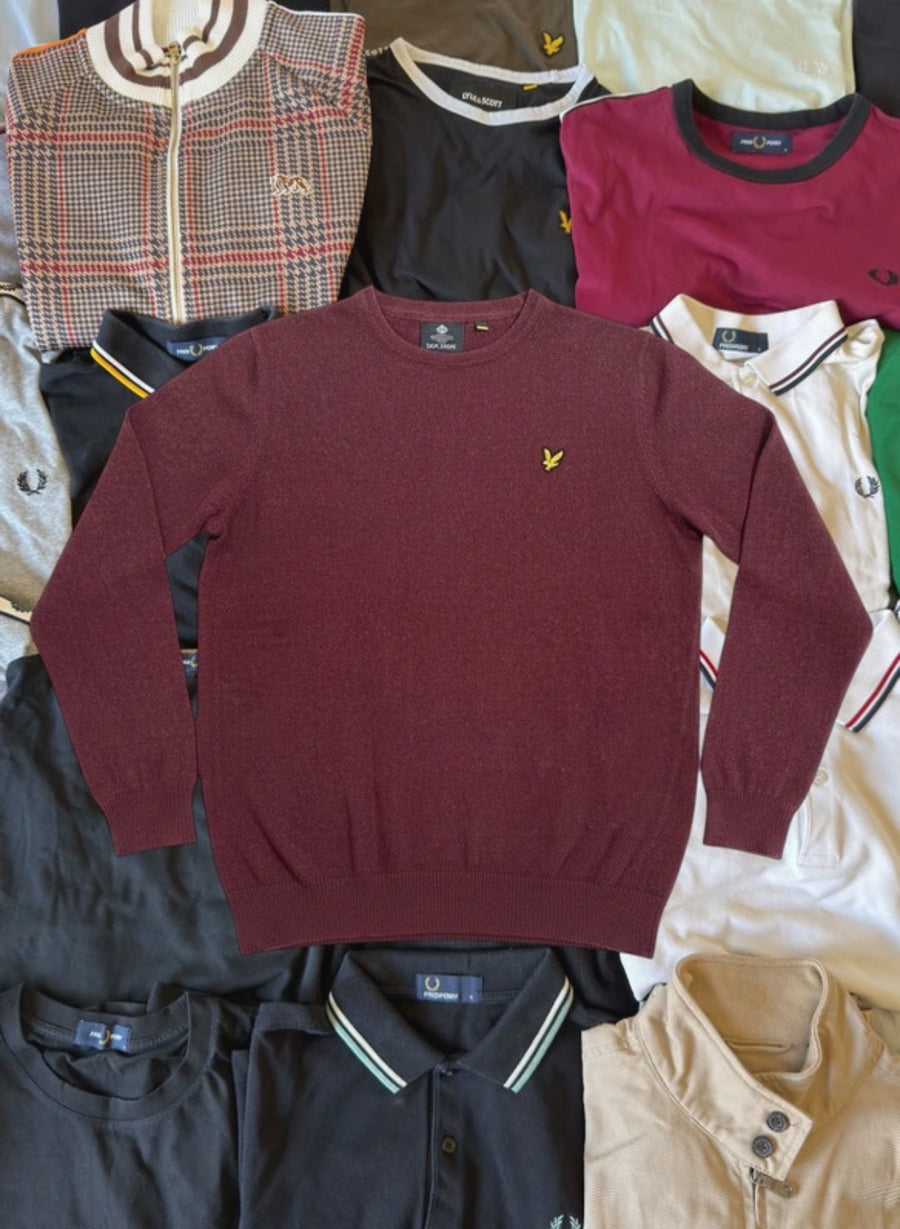 Lyle & Scott Sweater | Rot | Gr. L