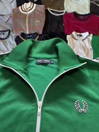 Fred Perry Sportjacke | Grün | Gr. M