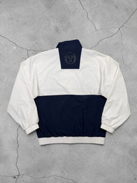 Sergio Tacchini Jacke | Weiß / Marineblau | Gr. S