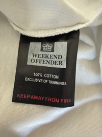 Weekend Offender T-shirt | Weiß | Gr. M