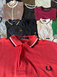 Fred Perry Polo | Rot | Gr. S