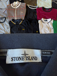 Stone Island Polo | Marineblau | Gr. S ( Slim Fit )
