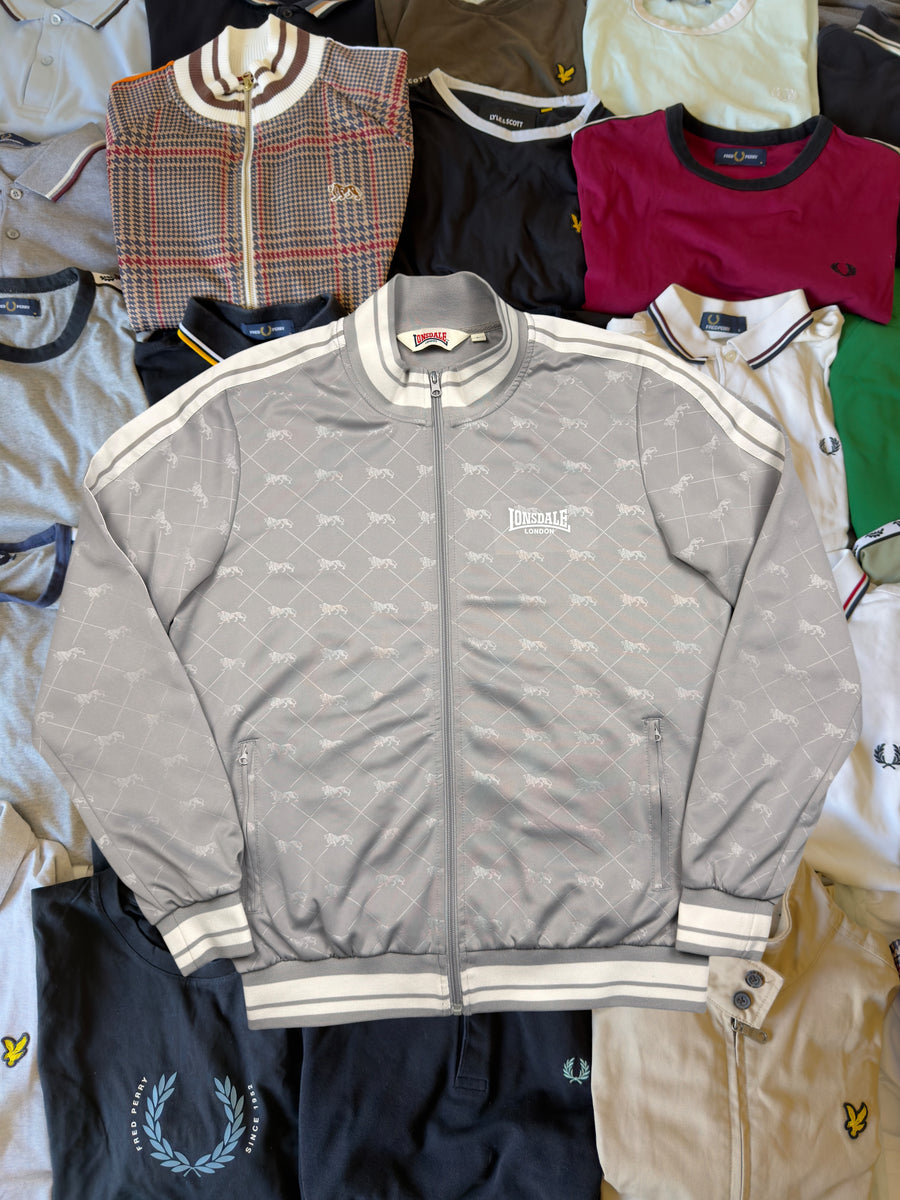 Lonsdale Sportjacke | Grau | Gr. L