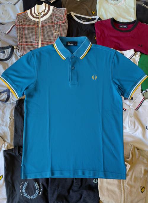 Fred Perry Polo | Blau | Gr. XS