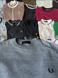 Fred Perry Sweater | Grau | Gr. M