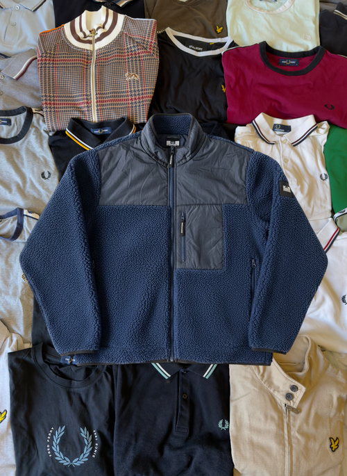 Weekend Offender Fleecejacke | Marineblau | Gr. XXL