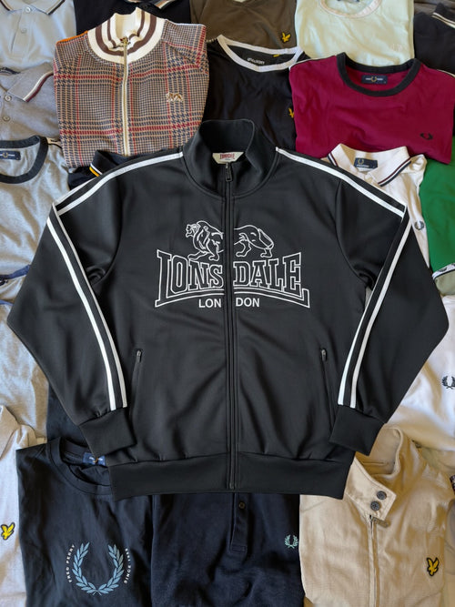Lonsdale Sportjacke | Schwarz | Gr. L