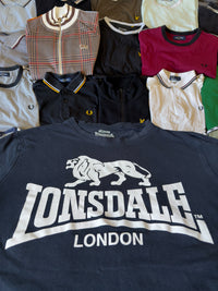 Lonsdale T-shirt | Marineblau | Gr. M