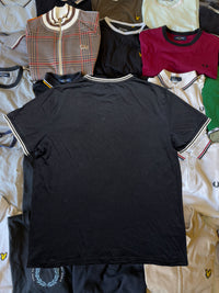 Fred Perry T-shirt | Schwarz | Gr. L