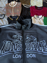 Lonsdale Sportjacke | Schwarz | Gr. L