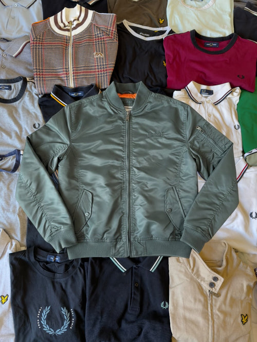 Lonsdale Bomberjacke | Olivgrün | Gr. M