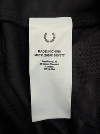 Fred Perry Sportjacke | Schwarz | Gr. M