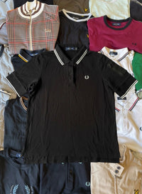 Fred Perry Polo | Schwarz | Gr. S
