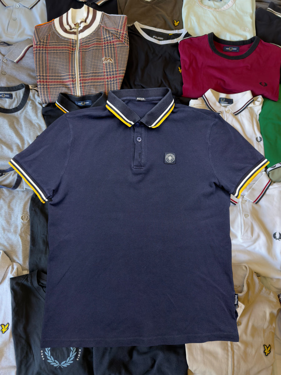 Three Stroke Polo | Marineblau | Gr. S