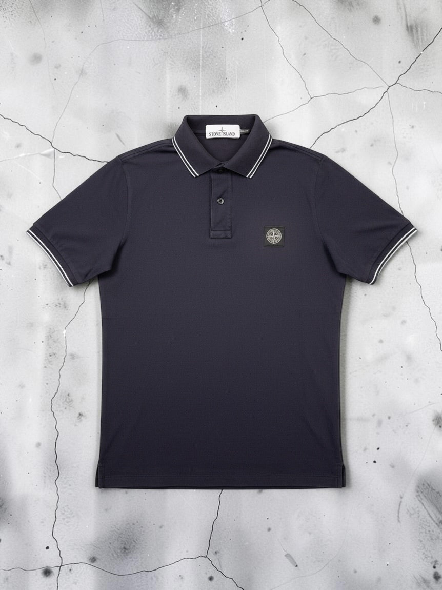 Stone Island Polo | Marineblau | Gr. S ( Slim Fit )