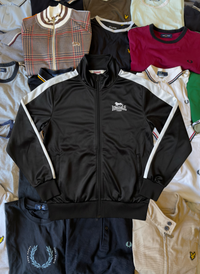 Lonsdale Tracksuit | Schwarz | Gr. M