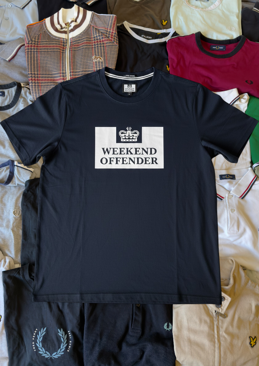 Weekend Offender T-shirt | Marineblau | Gr. L