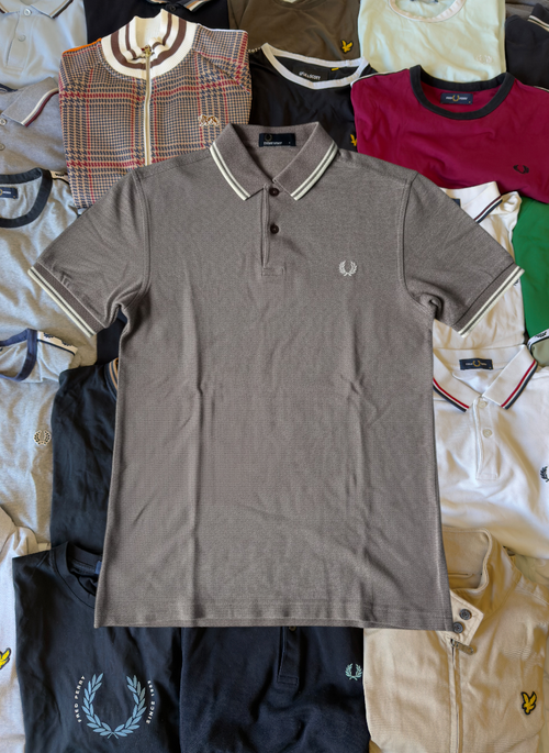 Fred Perry Polo | Rot | Gr. S