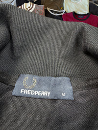 Fred Perry Sportjacke | Schwarz | Gr. M