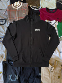 Lonsdale Strickjacke | Schwarz | Gr. S