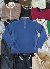 Weekend Offender Vintage Sweater | Blau | Gr. S