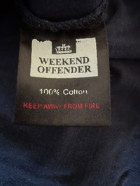 Weekend Offender T-shirt | Marineblau | Gr. S