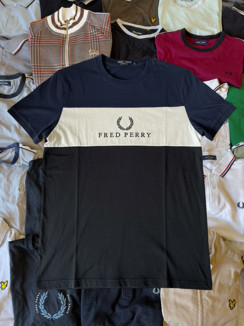Fred Perry T-shirt | Schwarz | Gr. S