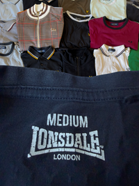 Lonsdale T-shirt | Marineblau | Gr. M