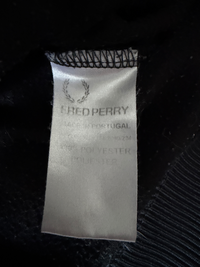 Fred Perry Sportjacke | Schwarz | Gr. XS