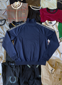Fred Perry Sportjacke | Marineblau | Gr. L